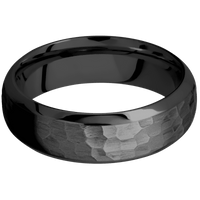 Zirconium + Hammer , Polish Finish