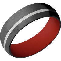 Zirconium + Bead , Bead Finish + Red Apple