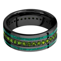 Zirconium + Polish Finish