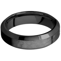 Zirconium + Hammer , Polish Finish