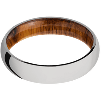 Titanium + Polish Finish + Desert Iron Wood