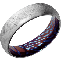 Meteorite + None Finish + Titanium Damascus