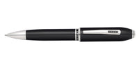 Peerless™ Obsidian Black Lacquer with Platinum Plated Appointments Ballpoint Pen
