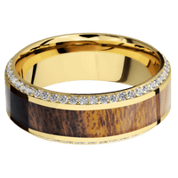 10K Yellow Gold + Polish , Polish Finish