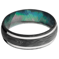 Forged Carbon Fiber + None Finish + Black Mother of Pearl