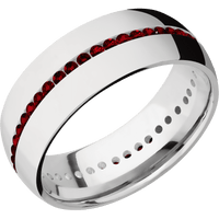 10K White Gold + Polish Finish