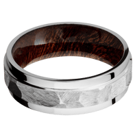 Cobalt Chrome + Rock , Polish Finish + Sapele