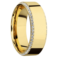 10K Yellow Gold + Polish , Polish Finish
