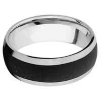 14K White Gold + Satin Finish