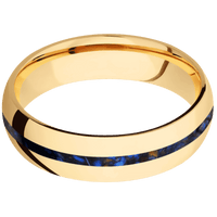 10K Yellow Gold + Polish Finish