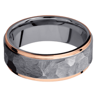 Tantalum + Rock , Bead Finish