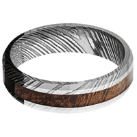 Damascus + Polish Finish