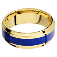 10K Yellow Gold + Polish , Polish Finish