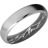 Titanium + Satin , Polish Finish