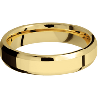 14K Yellow Gold + Polish , Polish Finish