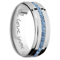 18K White Gold + Polish , Polish Finish