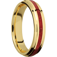 10K Yellow Gold + Polish , Polish Finish
