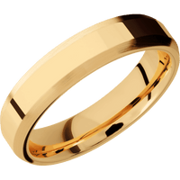 22K Yellow Gold + Polish , Satin Finish + 18K Yellow Gold