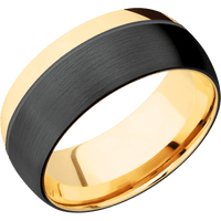 14K Yellow Gold + Polish Finish