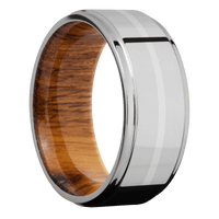 Titanium + Polish , Polish Finish + Desert Iron Wood