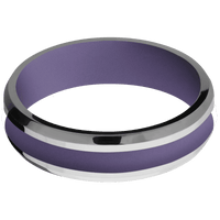 Titanium + Polish , Polish Finish + Bright Purple