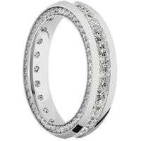 Palladium Silver + Polish Finish