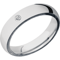 10K White Gold + Polish Finish