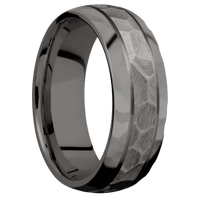 Tantalum Noir + Rock , Rockpolish Finish