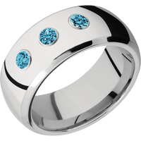 14K White Gold + Polish , Polish Finish