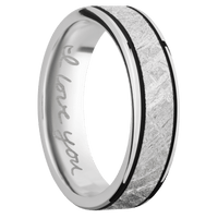 14K White Gold + Polish Finish