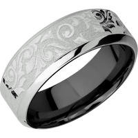 Cobalt Chrome + Polish , Polish Finish + Zirconium