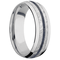 10K White Gold + Polish Finish