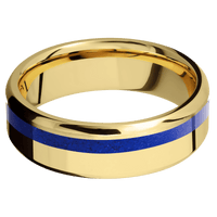 14K Yellow Gold + Polish , Polish Finish