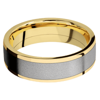 10K Yellow Gold + Polish Finish