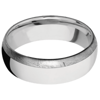 10K White Gold + Polish Finish
