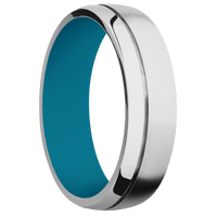 Cobalt Chrome + Anglesatin , Polish Finish + Sea Blue