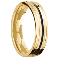 10K Yellow Gold + Polish , Polish Finish