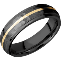 Zirconium + Hammer , Polish Finish