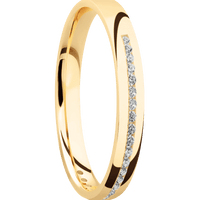 10K Yellow Gold + Polish Finish