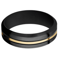 Zirconium + Anglesatin , Satin Finish + Black