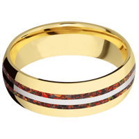 10K Yellow Gold + Polish Finish