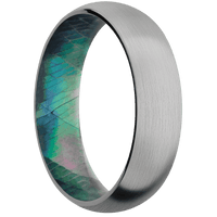 Titanium + Satin Finish + Black Mother of Pearl