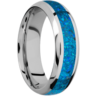 14K White Gold + Polish , Polish Finish
