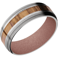 Cobalt Chrome + Treebarkh , Sand Finish + Rose Gold