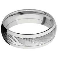 Palladium Silver + Polish Finish