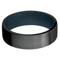 Zirconium + Satin Finish + Blue Titanium