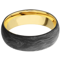Forged Carbon Fiber + None Finish + 18K Yellow Gold