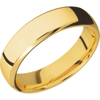 18K Yellow Gold + Polish , Polish Finish