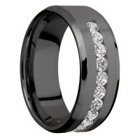 Tantalum Noir + Sand , Polish Finish