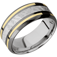Tantalum Noir + Bead , Polish Finish + Cobalt Chrome